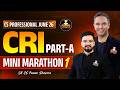 CS Professional | CRI | Mini Marathon | Part A | June/Dec 26 | CA CS Pavan Sharma