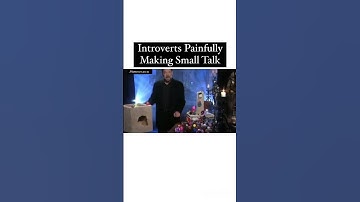 Introverts painfully making small talk 😂 #IntrovertsAreUs