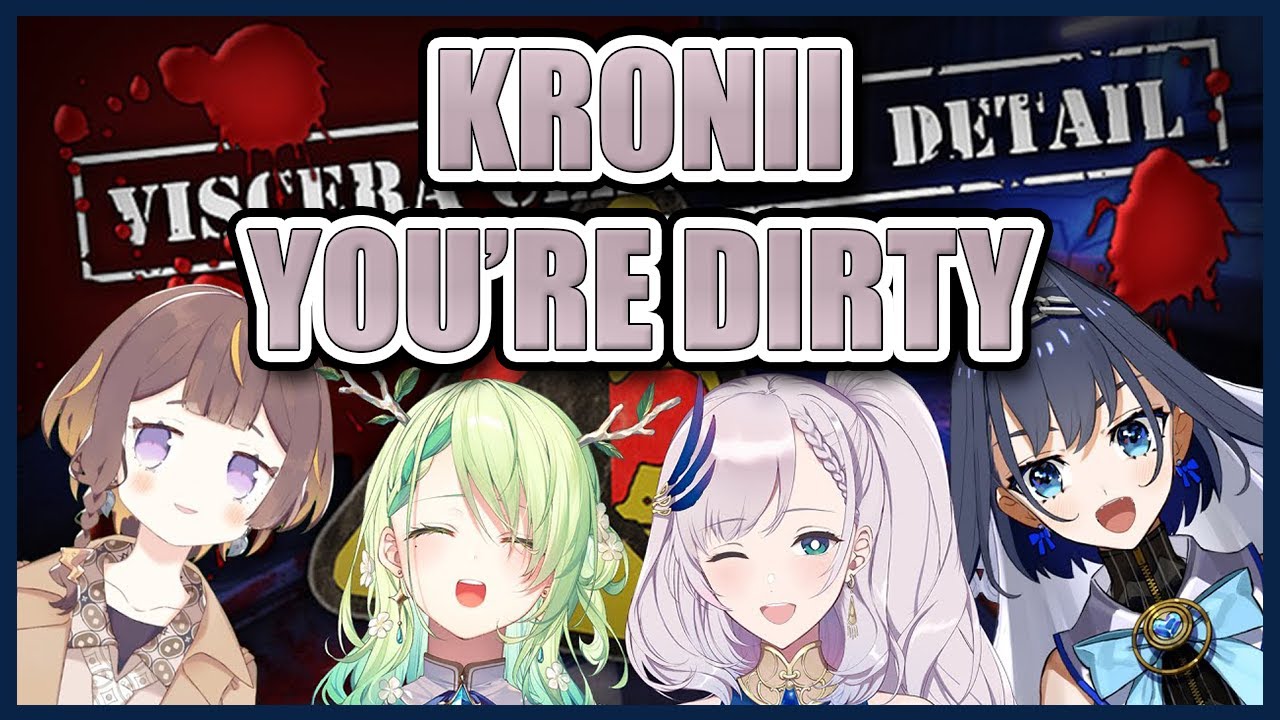 Reine: Kronii you're dirty *Walks Away* [Kronii x Fauna x Anya x Reine] [Hololive]