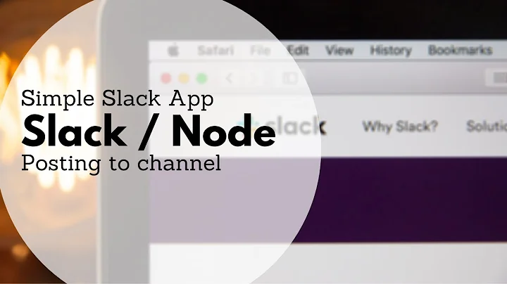 Creating a simple Slack app in Node