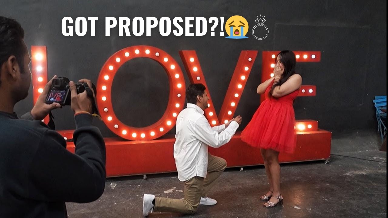 Did He Propose?!💍| The Making of Our Pre-Wedding Album