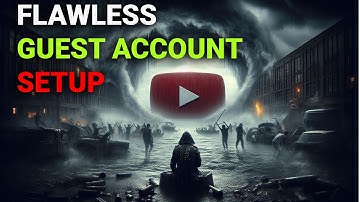 Epic Setup of Guest Account on Windows 11 HOME / PRO /etc.