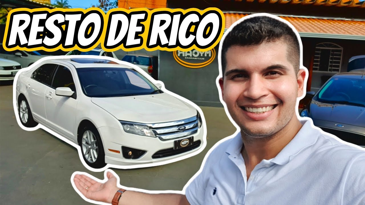 Ford Fusion 2.5 SEL 2012, uma barca de respeito por menos de R mil.