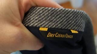 видео: Если положить спортивный пиджак из 100% шерсти, пригодный только для химчистки, в стиральную маши... картинка: Если положить спортивный пиджак из 100% шерсти, пригодный только для химчистки, в стиральную маши...