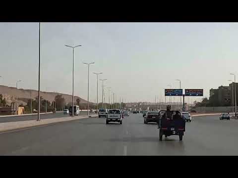 من ميدان الرماية الى البوابة الاولى بحدائق الاهرام