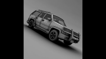 Generic SUV 3D model from CGTrader.com