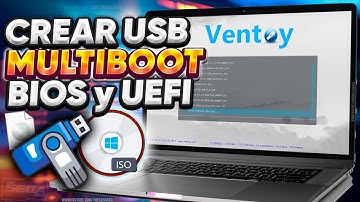 CREAR USB Multiboot BIOS Y UEFI Con VENTOY ✅ Todo En Un Solo USB⚡Windows, Linux y Más❗️