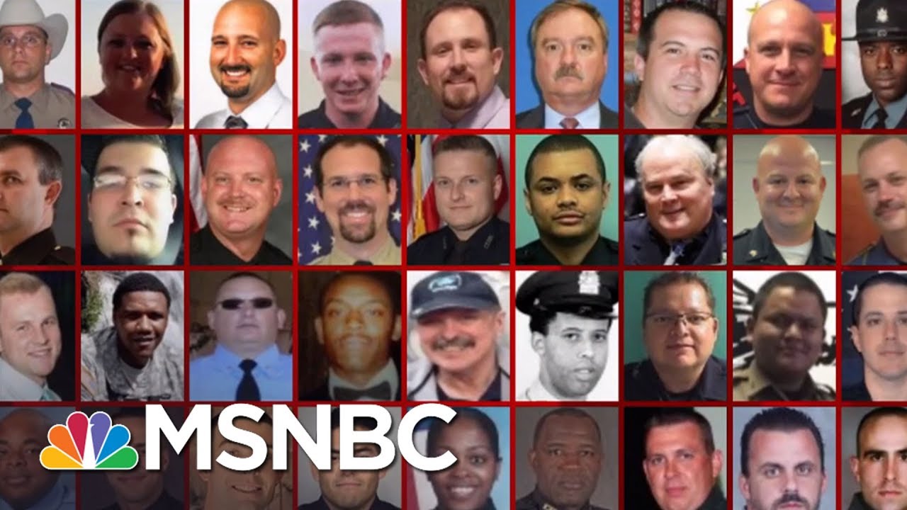 Police Killed By Guns In Line Of Duty Declining: Report | Morning Joe | MSNBC