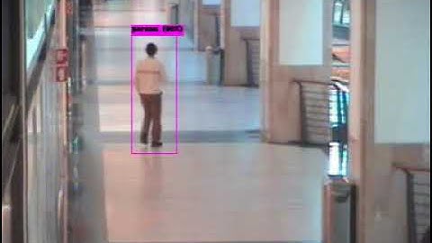 Pedestrian Detection Results - 1 (CAVIAR dataset)