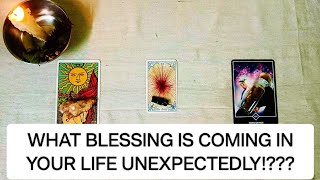 Tarot Reading  WHAT BLESSING IS COMING IN YOUR LIFE UNEXPECTEDLY!???⭐❤