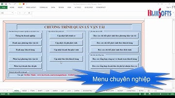 Quản lý vận tải bằng Excel tự động