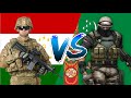 Таджикистан vs Туркменистан /Сравнение Армии и Вооруженные силы