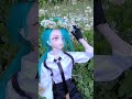 チリちゃんとシャボン玉