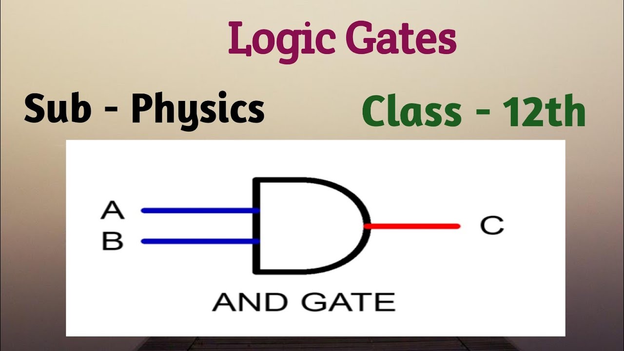 Logic Gates class - 12 sub - physics cgboard @AlphaTutorial by arvind ...