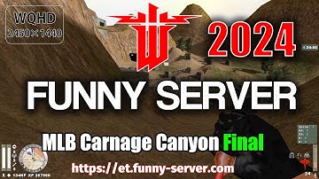 MLB Carnage Canyon Final in et.funny-server.com N!tmod 129MAPS - Wolfenstein: Enemy Territory