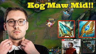 100T Bjergsen Shows How BROKEN Kog'Maw MID IS With These Items