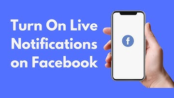 How to Turn On Live Notifications on Facebook (2021)