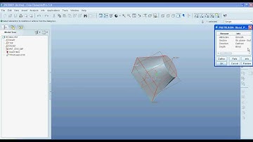 Blend Option in Pro e (creo)