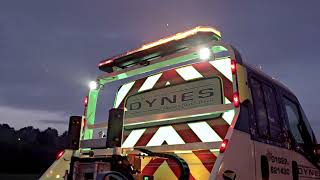 Inspace Media Illuminated safety chevrons fitted and in operation.