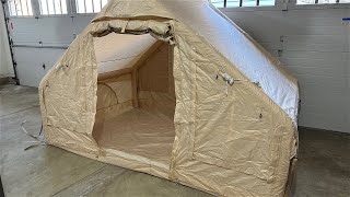 4 Person Inflatable Camping Tent With Pump - Easy To Setup