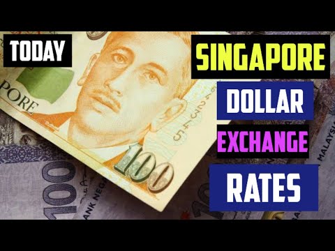 1 Singapore Dollar Exchange Rates Today 26 Aug 2023