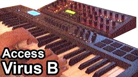 Access Virus B synthesizer demo - Ambient / Chillout Drone Music 2