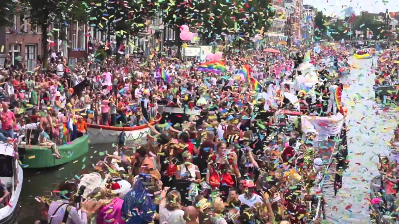 Gay Parade Canal Pride 2015 Amsterdam Youtube