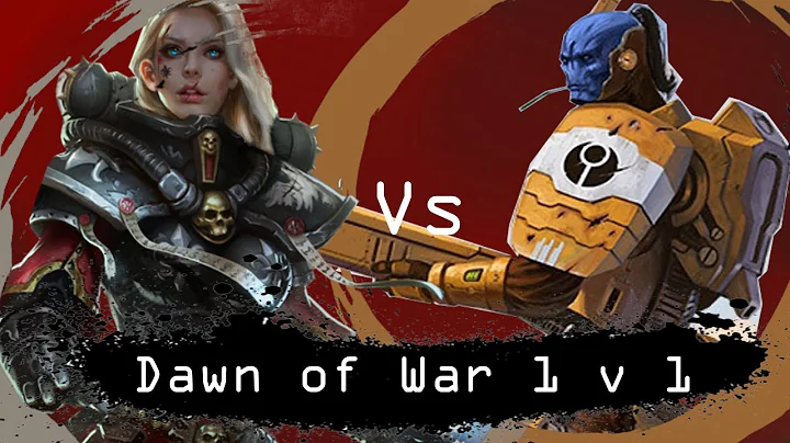 Dawn of War Soulstorm 1 v 1 Tau () vs Sisters of Battle (Elise_UA)