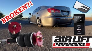 HOW TO INSTALL AIR SUSPENSION ON LEXUS IS F (AIRLIFT) ***IS IT WORTH IT ?!***