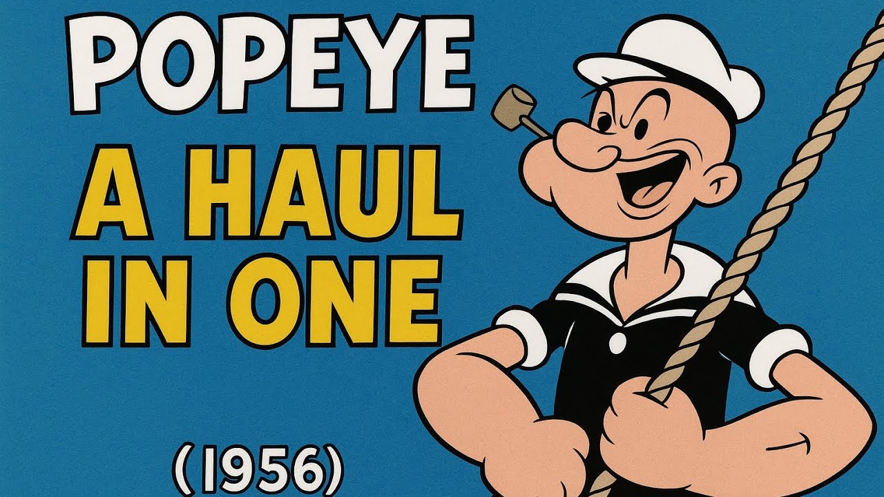 A Haul in One (1956) | Classic Cartoon | Vintage Comedy Animation | Public Domain 
