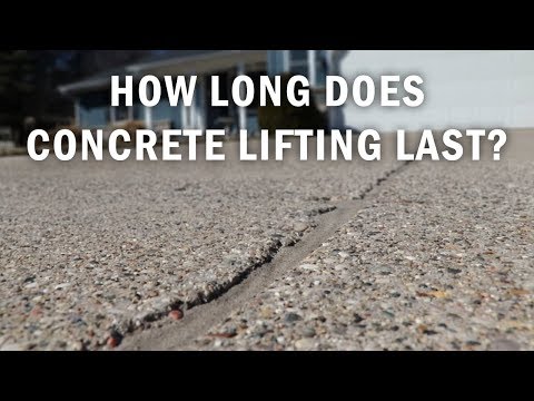 Video: Wat zou ervoor zorgen dat beton optilt?