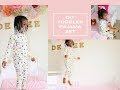 DIY [Beginner Sewing] Toddler Pajamas