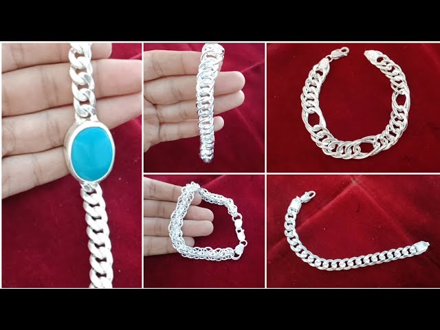 Designer Heavy Sterling Silver Chain Layered Mens Bracelet for Ladies -  China Jewelry and Fashion jewelry price | Made-in-China.com