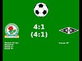 Blackburn Rovers - Rosenborg Trondheim 4:1, 06-12-1995 (full match)