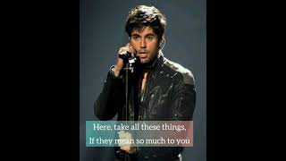 Enrique Iglesias Whatsapp Statusim Takin Back My Love