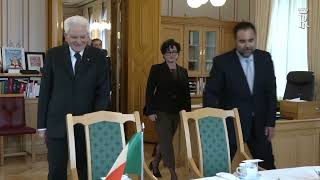 Mattarella incontra il Presidente dello Storting, Masud Gharahkhani (11.05.23)