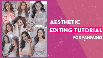 Aesthetic editing tutorial for fanpages || picsart editing tutorial || celebsxcreations ||