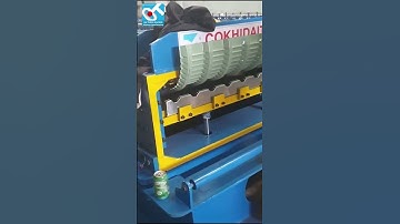 MÁY CÁN TÔN 1 TẦNG 9 SÓNG DẬP VÒM