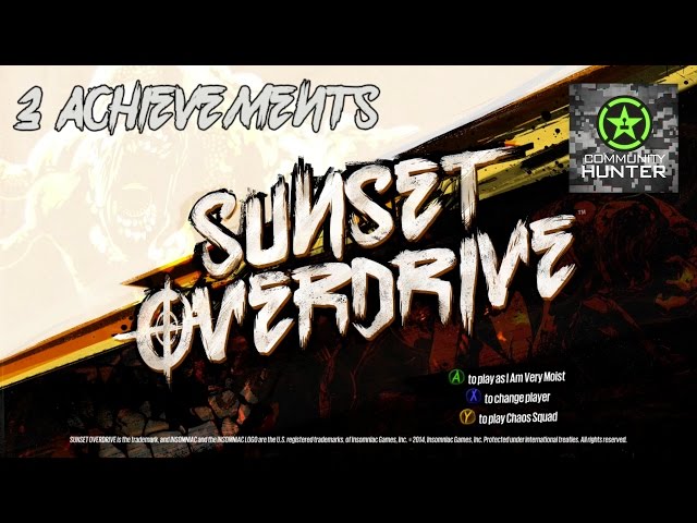 Sunset Overdrive Achievements