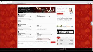 How to open Royal Panda Casino Account and get 10 Free Rounds on Starburst screenshot 1