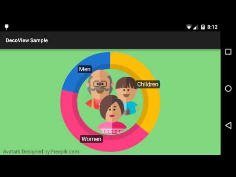DecoView Animated arc based charting library for Android