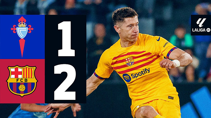 CELTA DE VIGO 1 vs 2 FC BARCELONA | LALIGA 2023/24 MD25