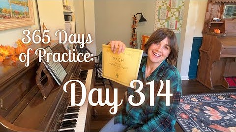 Trying Out a New Book 🥳😃// Day 314 of 365 Days of Practice 