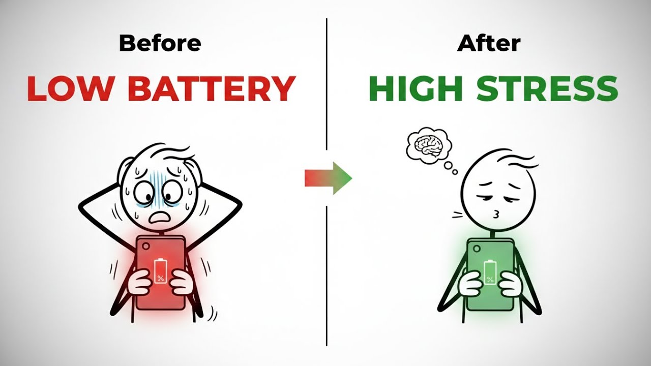 Why Phone Battery Anxiety at 3% Feels So Stressful (Your Brain Hates Uncertainty)