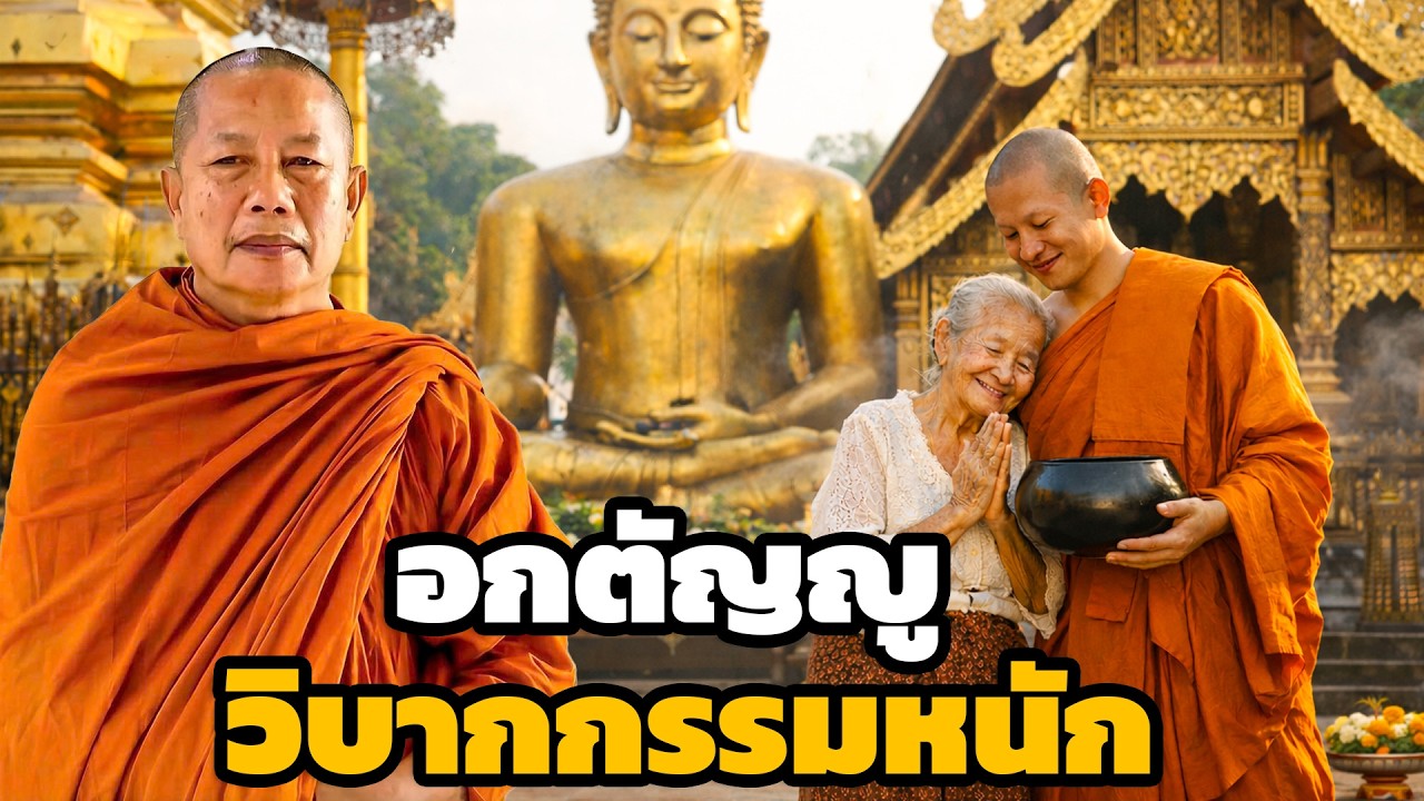 วิบากกรรม ทำร้ายบุพการี  ธรรมะคลายทุกข์ พระมหาบุญช่วย ปัญญาวชิโร 1