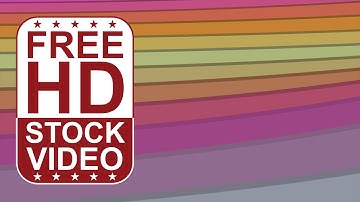 Free Stock Videos – abstract colorful lines waving moving 3D animation