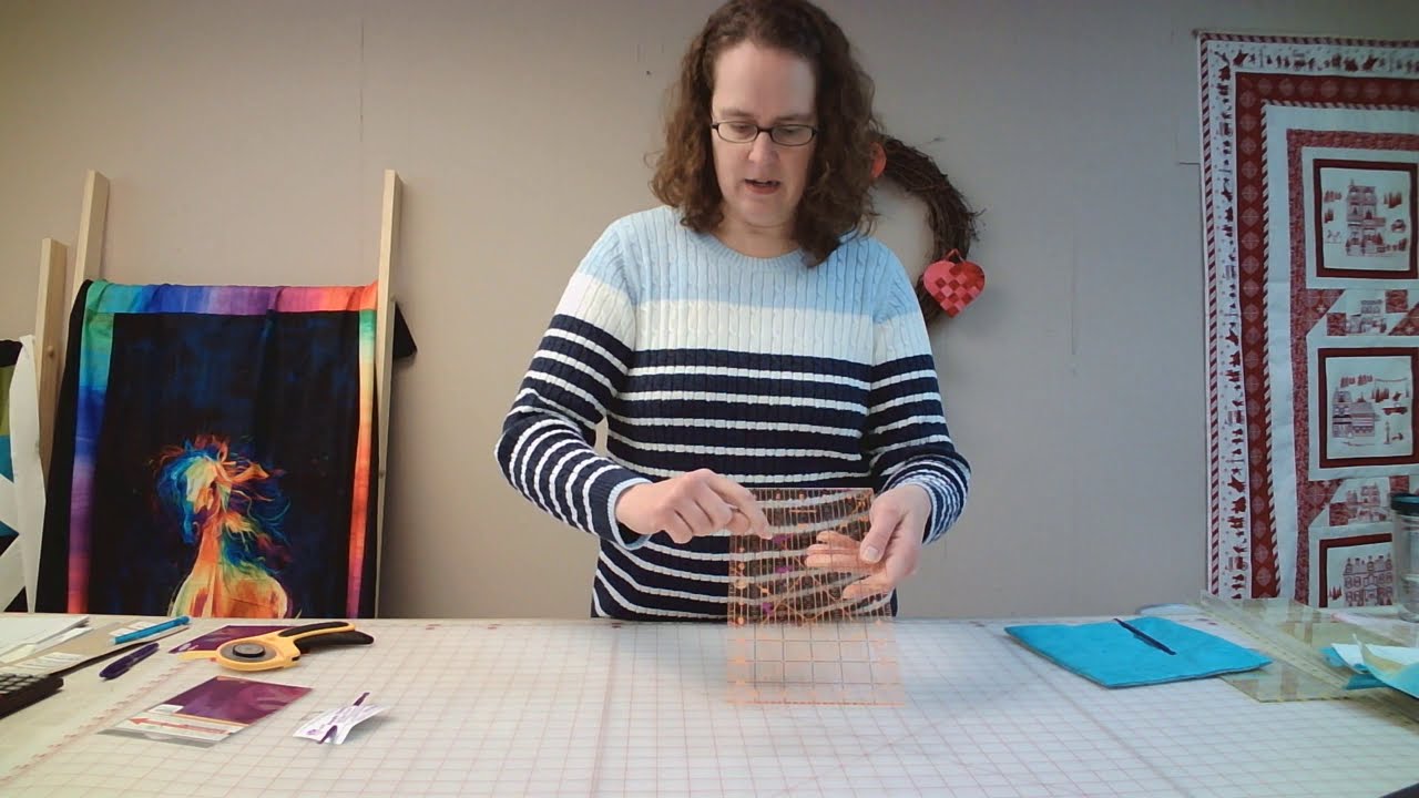 Product demos:  ruler stickers and That Purple Thang