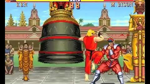 Street Fighter 2 Ken Hurricane Kick