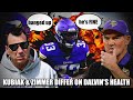 Zimmer and Kubiak Disagree on the Health of Dalvin Cook