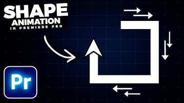 How To ANIMATE SHAPES In Premiere Pro